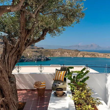 Maris Lindos Suites & Apartments Zewnętrze zdjęcie